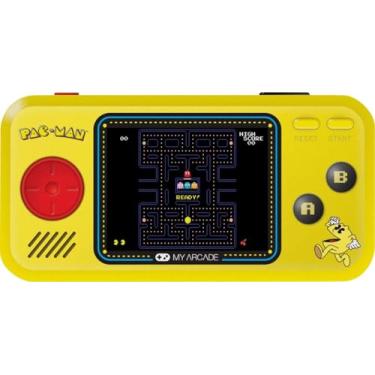 Imagem de My Arcade Dgunl-3227 Mini Video Game Pac-man 3 Em 1, My Arcade, Amarelo E Preto - Windows