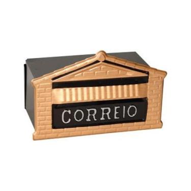 Imagem de Caixa correio muro aco popular - OURO DE MINAS