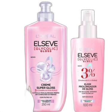 Imagem de Elseve Glycolic Gloss Serum Elixir Creme Pentear Prolongador - L'oreal