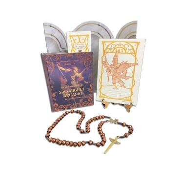 Imagem de Kit - Devocionário a São Miguel Arcanjo (Capa dura)