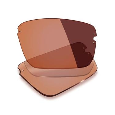 Imagem de Mryok Lentes de reposição UV400 para óculos de sol Costa Del Mar Galveston, HD Polarized, proteção UV, resistente a impactos e ajuste perfeito - Laranja fotocrômica