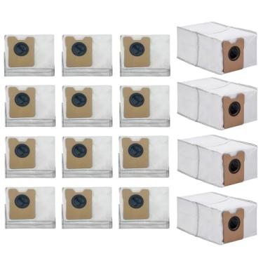 Imagem de Intendvision Pacote com 16 sacos de pó para aspirador de pó Eufy Omni C20, sacos de substituição descartáveis de grande capacidade