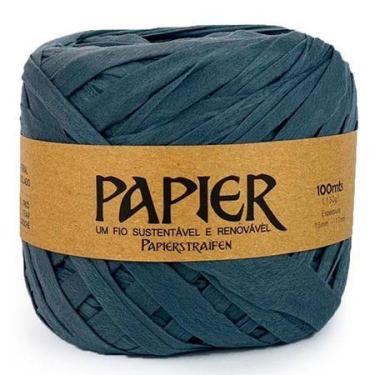Imagem de Fio Papier Fischer 130g - Fio Sustentável para Crochê, Tricô, Decoraçã