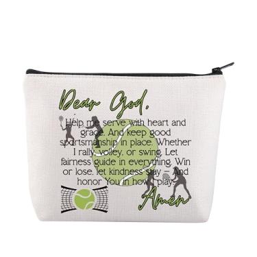 Imagem de VAMSII Presente inspirador para amantes de tênis, oração, maquiagem, presente para mulheres, presente de bênção esportiva, USTennisMakeup, Moderno
