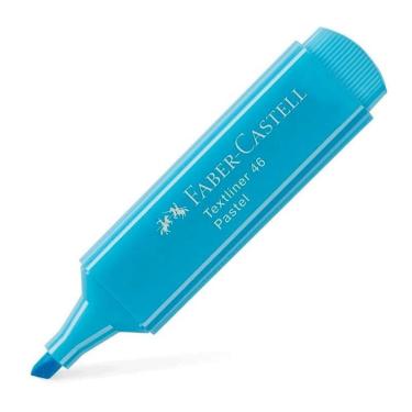 Imagem de Pincel marca texto Textliner 46 - Azul pastel- MT/1546AZ - Faber-Castell
