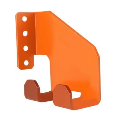 Imagem de Bothyi Suporte para motosserra, suporte para motosserra economizador de espaço em aço carbono, de parede para oficina de galpão de vigas, aparador de cordas