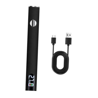 Imagem de harayaa Kit de ferro de solda USB recarregável LCD com visor digital sem fio caneta de solda bateria para reparo de circuito eletrônico, Preto