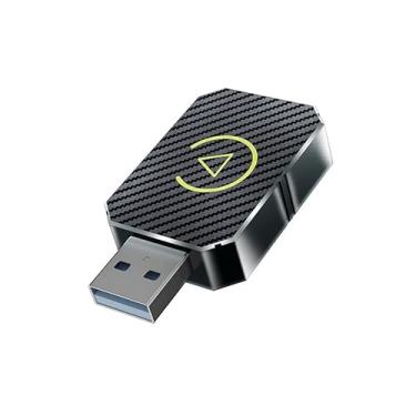 Imagem de Veicular Adaptador CarPlay e Android Auto e WiFi USB 2 em 1, Plug and Play Sem Fio, para Carros Veículos 2016+, Converte original com fio para carro sem fio
