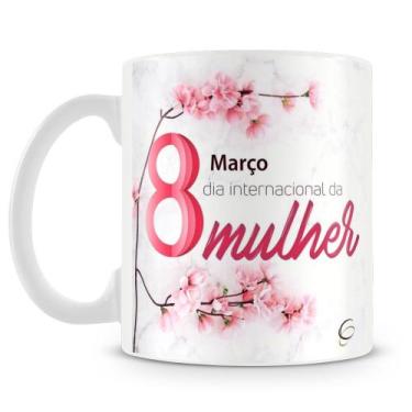 Imagem de Caneca Personalizada Dia Internacional da Mulher com Foto - 325ml - Am