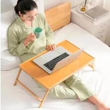 Imagem de Bandeja para Café Da Manha Pés Dobráveis Dia dos Namorados - Home Good