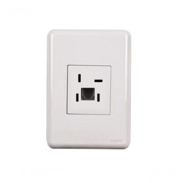 Imagem de Tomada Telefone 5363 Branca Perlex