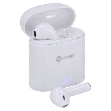 Imagem de Fone De Ouvido Bluetooth Easy W1+ Wireless Branco - Vinik