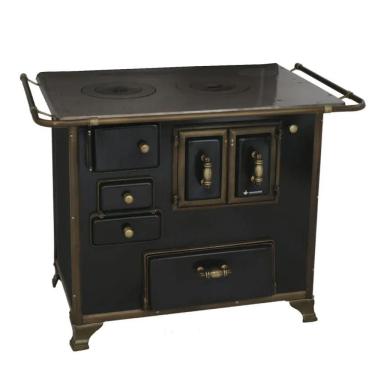 Imagem de Fogão a Lenha Barroco Gabinete Venâncio 03 Preto FL3GBRCX