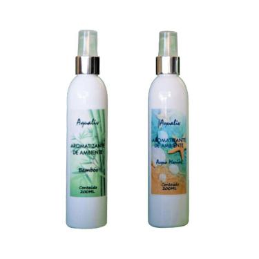 Imagem de Kit 2 Aromatizador De Ambiente Acqua Marine E Bamboo 200Ml