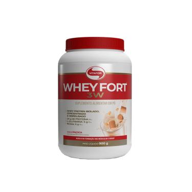 Imagem de Whey Fort 3W 900g Paçoca - Vitafor