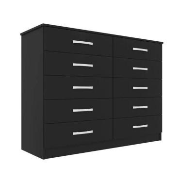 Imagem de Cômoda Austin 10 Gavetas - Black