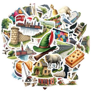 Imagem de 100 peças adesivos de recompensa de professores de arquitetura natureza viagem brinquedo pitoresco para telefone faça você mesmo, guitarra, notebook, mala, copo, mala, telefone, bagagem, laptop