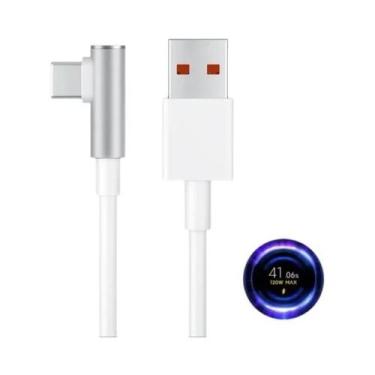 Imagem de Cabo De Carregamento Turbo USB Tipo C 67W 6A Para Xiaomi Mi 14 13 12 p