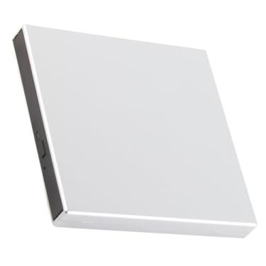 Imagem de Acouto Driver de Disco óptico de DVD Externo Ultrafino - CD/DVD Portátil USB 2.0 para Compatibilidade Com Laptop e Desktop (Prata)