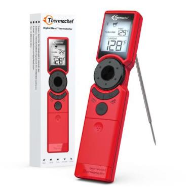 Imagem de Tela LCD de leitura instantânea digital para termômetro de carne Therm