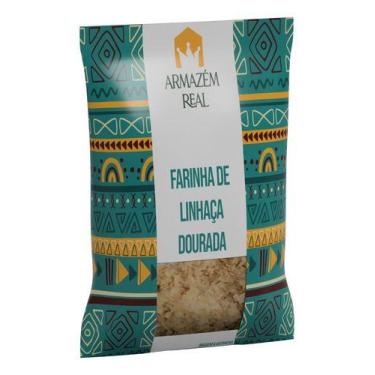 Imagem de Farinha De Linhaça Dourada - Pacote - 500g - Armazém Real