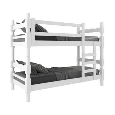 Imagem de Beliche - Vira 2 Camas - Com Colchões Inclusos Porto Multimóveis Vcr4159 Branco