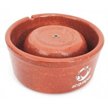 Imagem de Fonte de Água Cerâmica Bola  Bebedouro para Gatos e Cães - Acquapet
