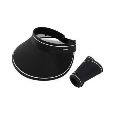 Imagem de Chapéu de Sol Feminino com Aba Grande e Proteção UV - Ideal para Cicli