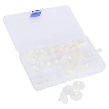 Imagem de RiToEasysports 35 Conjuntos de Juntas de Boneca Engatam Parafuso Prendedor de Urso Fazendo Suprimentos - Acessórios de Brinquedos Artesanais DIY para Brinquedos de Pelúcia - Adequados para Ursinhos de Pelúcia Criam Membros Móveis