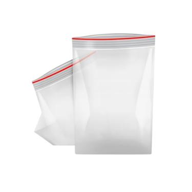 Imagem de 1000 Sacos Zip Lock 5x7 Hermético Abre e Fecha Fecho Zip