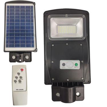 Imagem de Luminaria Solar Poste 60w Led Controle Rua E Jardins Areas