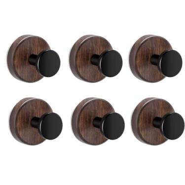 Imagem de Cabide de guirlanda para porta da frente, pacote com 6 ganchos de ventosa para janela de vidro/sobre porta/exterior, Natal/Ação de Graças/Dia das Bruxas/4 de julho/Páscoa/Dia dos Namorados/Outono