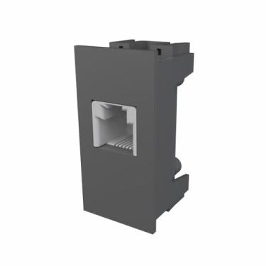 Imagem de Módulo Tomada Conector RJ11 2 Vias Habitat Onix – FAME