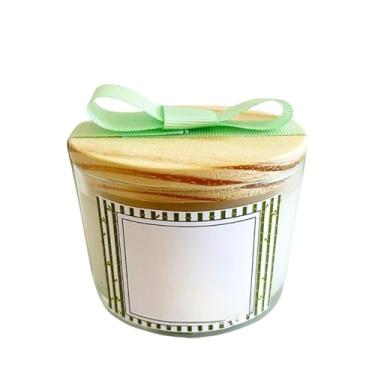 Imagem de Vela aromática perfumada artesanal 110g 5 fragrâncias (BAMBOO)