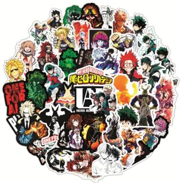 Imagem de Adesivos de anime para crianças, adesivos de anime infantil para garrafas de água, laptop, artigos de festa de aniversário, decorações de festa, lembrancinhas de festa, adolescentes, meninas (yxxy)