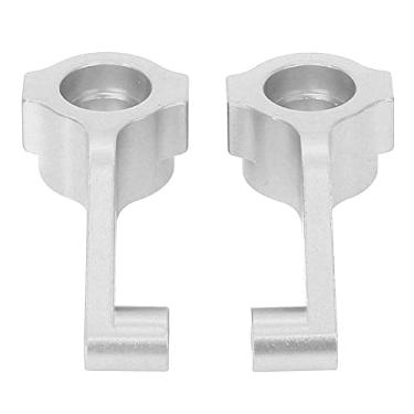 Imagem de Ainoli acessório de suporte de cubo de direção adequado para carro ECX Series 2WD RC Hobby modelo 1/10 (Prata ECX334002S)