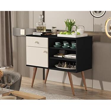 Imagem de Aparador Ferrari - JM3 Moveis (Preto/Off White)