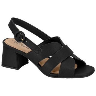 Imagem de Sandália Feminina Modare Conforto Calce Fácil Salto Bloco - Modare Ult