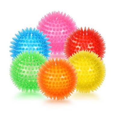 Imagem de Dog Toy Balls petizer, pacote com 6, 9 cm, brinquedo de piscina flutua