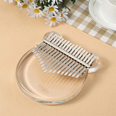 Imagem de Piano de dedo de 17 tons, introdução, instrumento musical portátil, Kalimba, polegar, piano, polegar, piano