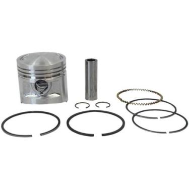 Imagem de Pistão com anel Honda Cg 125 Ml 1977 a 1982 METAL LEVE