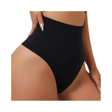 Imagem de Calcinha Feminina Sem Costura De Cintura Alta Flarixa Com Controle De 