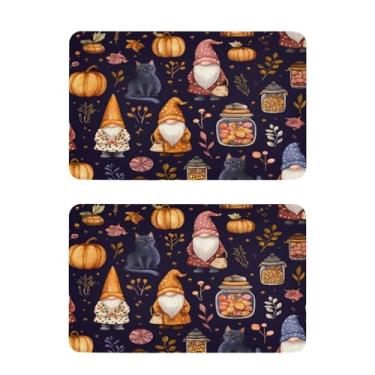 Imagem de Blueangle Conjunto de 2 ímãs de geladeira, lindos gnomos, potes de doces - Ímãs decorativos engraçados de geladeira de cozinha - Seguro para lava-louças e decoração magnética durável (522)