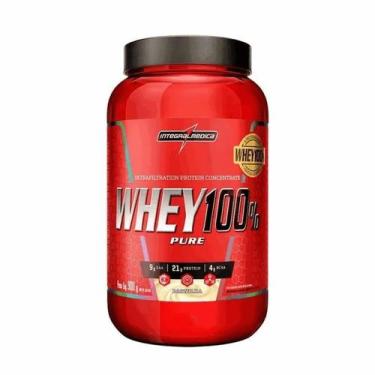 Imagem de Whey Protein 100% Pure Sabor Baunilha IntegralMédica 907G - Integralme