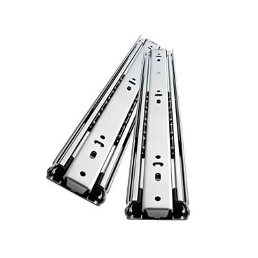 Imagem de Par de Corrediças Telescópicas 30cm - Kit c/ 2 Corrediças de Gaveta