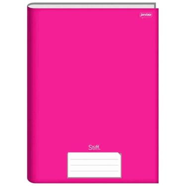 Imagem de Caderno Brochura Pequeno 1/4 Stiff 96 Folhas Jandaia Rosa