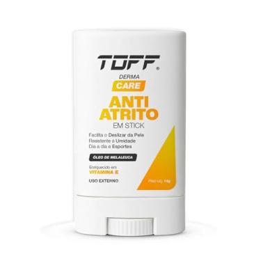 Imagem de TOFF Anti Atrito Em Stick, Proteção Contra Fricção, Com Óleo de Melaleuca e Vitamina E, 14g, Para Esportes e Uso Diário, Resistente à Umidade e Suor