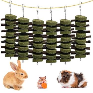 Imagem de Juguetes para Masticar kathson Conejo para Desgaste de Dientes 6 Pieza