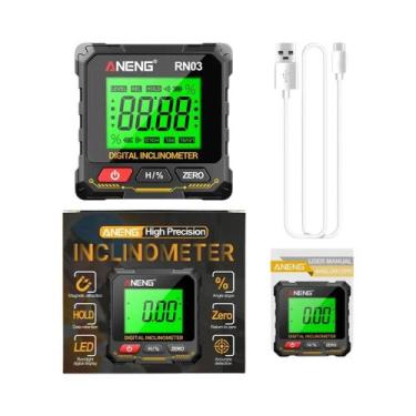 Imagem de Inclinômetro Digital a Laser De Alta Precisão 0.05 graus Transferidor 
