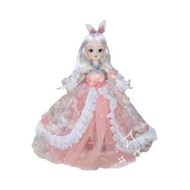 Imagem de Boneca Articulada De Anime De 30cm Para Meninas Com Roupas, 23 Juntas,